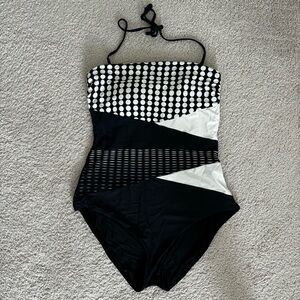 🏊‍♀️ Anthropologie Retro Swim Suit - size L‍‍